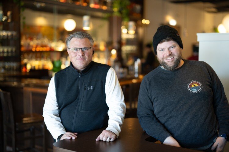 From left, Hi Hat Social owners Rod Hatfield and Andrew Lazear.