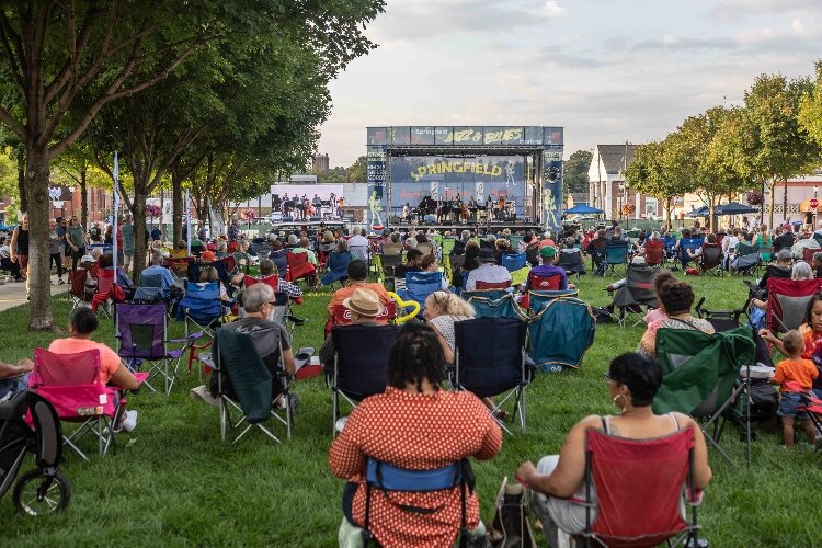 ICYMI Views from day one of the Springfield Jazz & Blues Fest