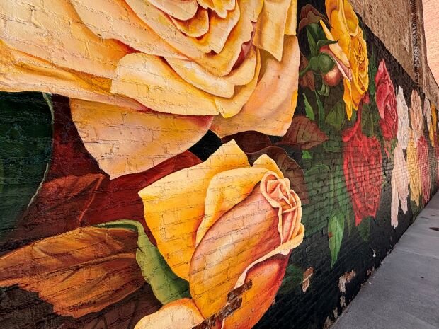 Rose City Mural by Kaminsky